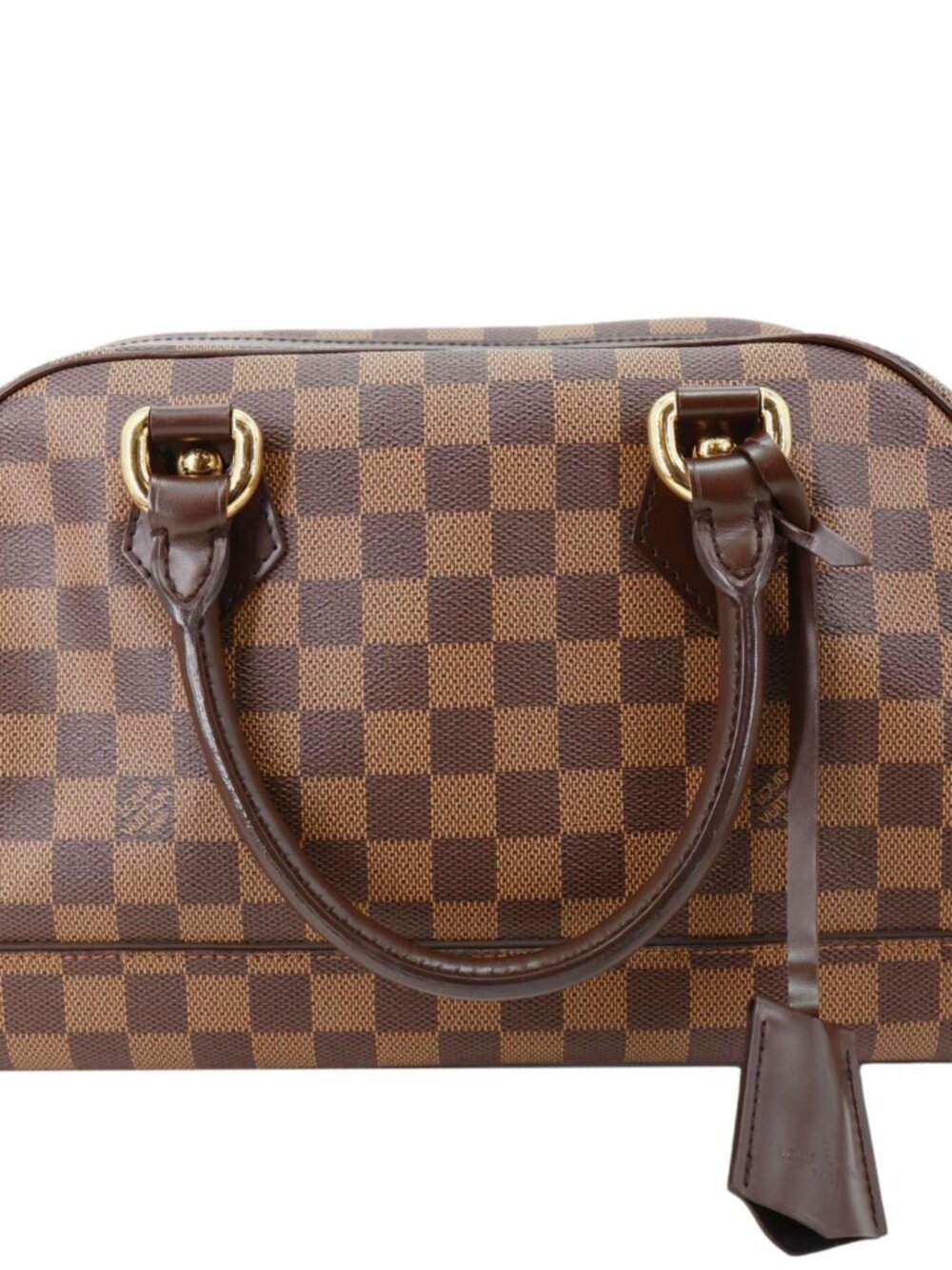Louis Vuitton  Duomo Damier Ebene Satchel Bag Brown